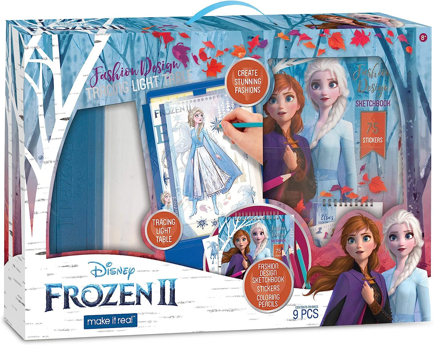 Make It Real - Disney Frozen 2 Fashion Design Tracing Light Table