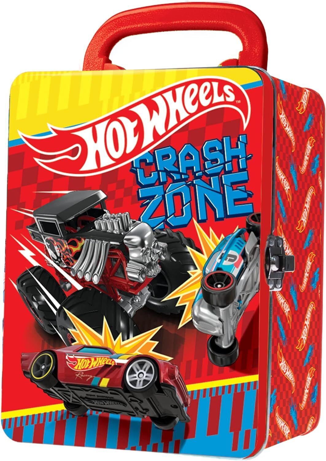 Hot Wheels: Metal Car Carry Case I 18 Toy Car Storage & Organise
