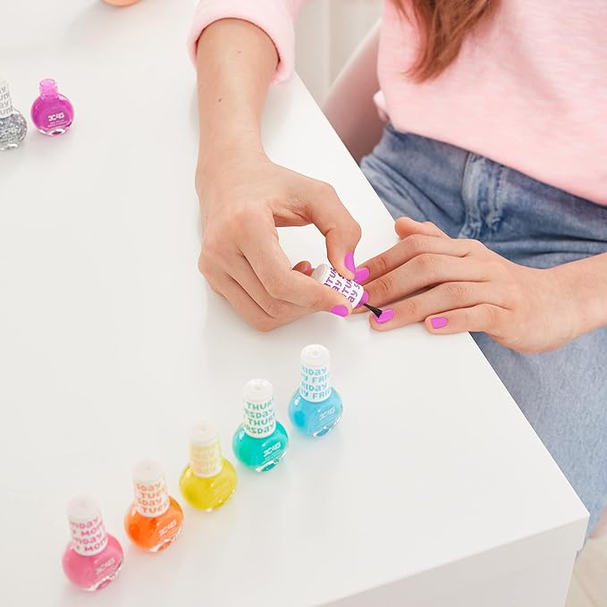 Three Cheers For Girls by Make It Real Rainbow Kids Nail Varnish Set