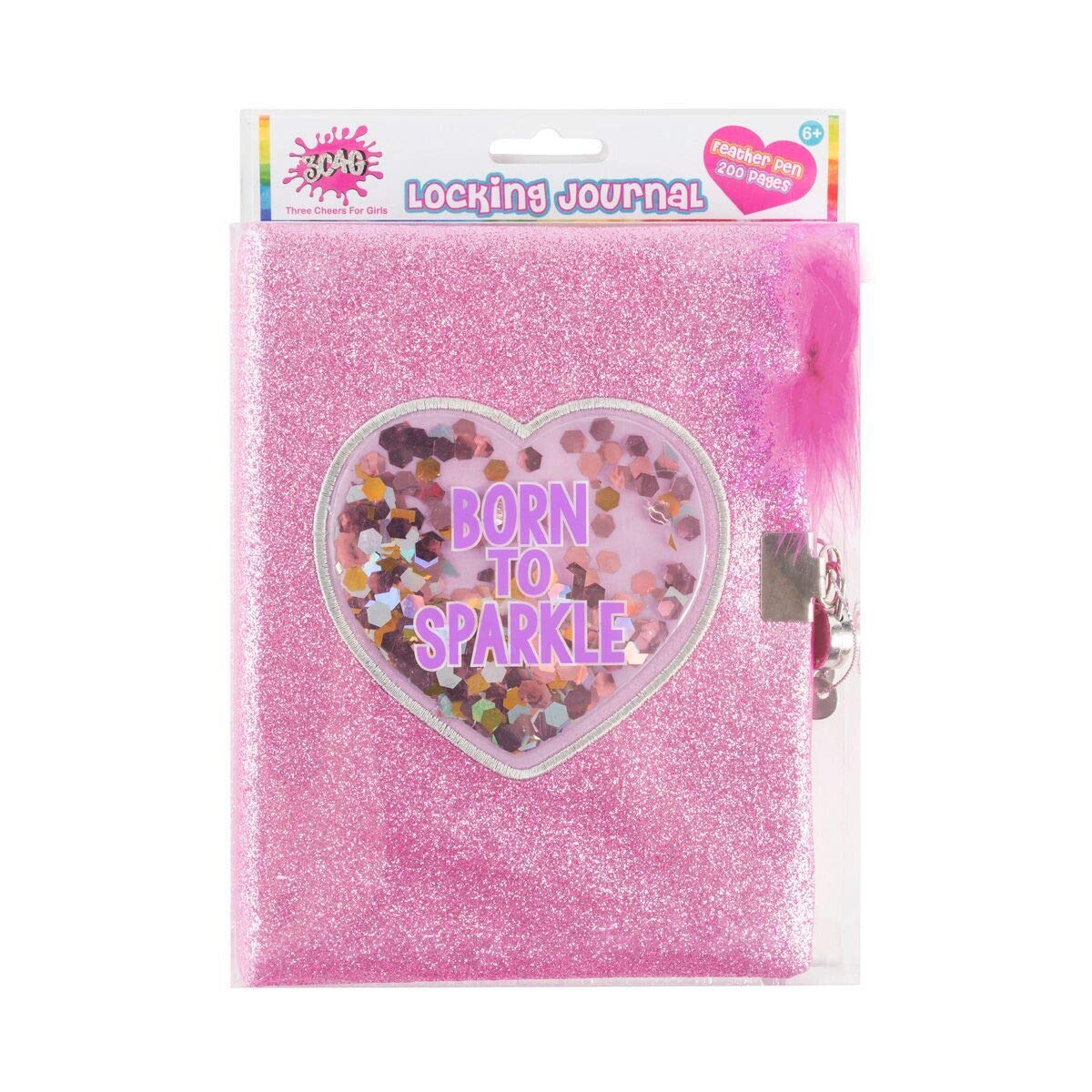 3C4G Make It Real Born To Sparkle Glitter Journal Toy