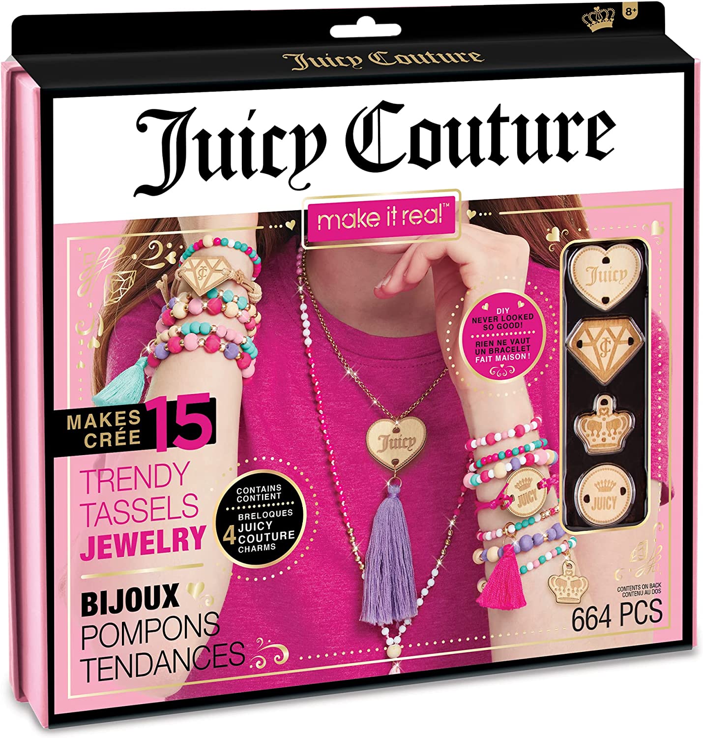 MAKE IT REAL Juicy Couture DYI set "Trendy Tassels"