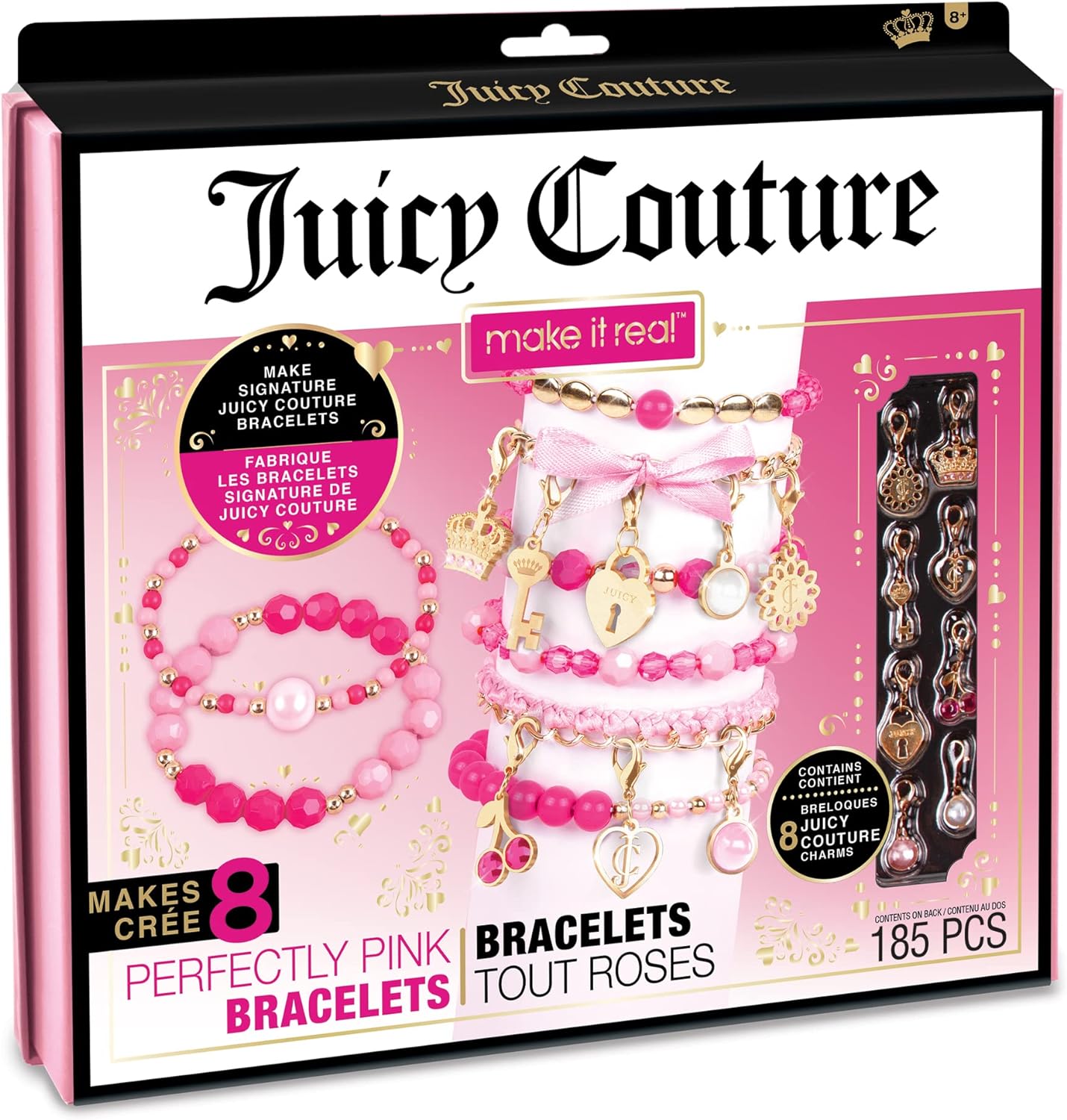 Make It Real Juicy Couture Perfectly Pink Friendship Bracelet Making Kit