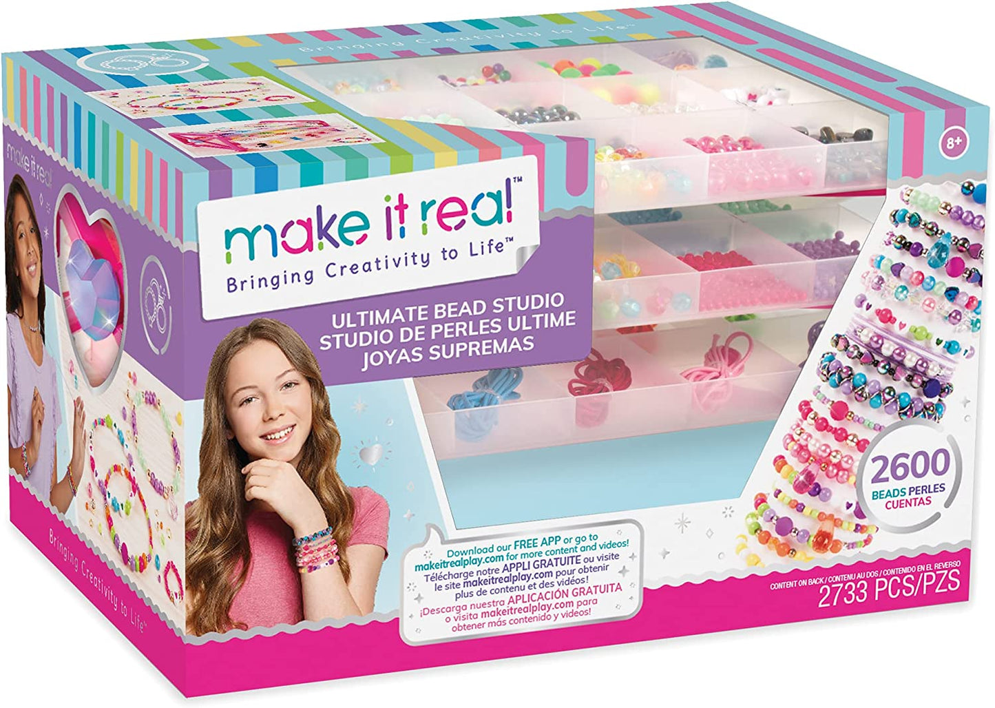 Make It Real Deluxe Beads Set Multicoloured