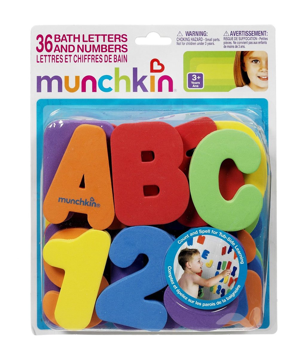 Munchkin Bath Letters and Numbers - MUN_BATH